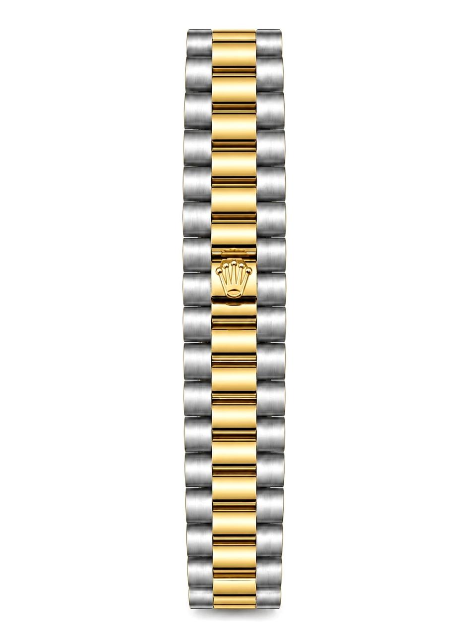 Rolex inspired Golden & White Watch