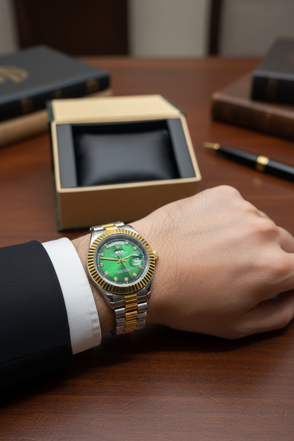 Premium Rolex-Inspired Watch