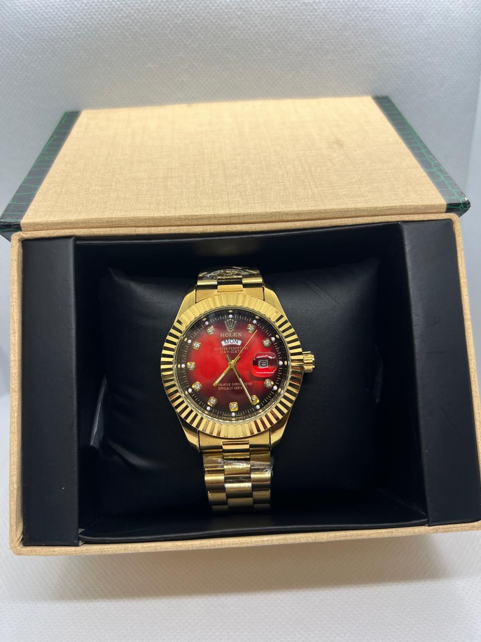 Rolex inspired Red Watch